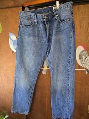 Levis 501 CT White Oak Cone Denim Jeans W31 L32 (34x26 Actual)
